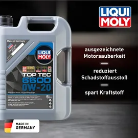 LIQUI MOLY Top Tec 6600 21441 0W-20 5,0 l