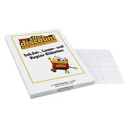 2.100 office discount Etiketten weiß 70,0 x 42,3 mm