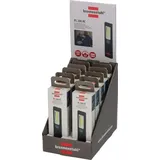 Brennenstuhl LED Akku Handleuchte PL 200 AC / Wiederaufladbare Taschenlampe mit COB LED und USB C Port (Arbeitsleuchte mit 200lm, bis zu 12h Leuchtdauer, inklusive USB C Ladekabel)