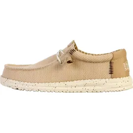 HEYDUDE Wally Stretch Sox Herren Beige/Orange 42