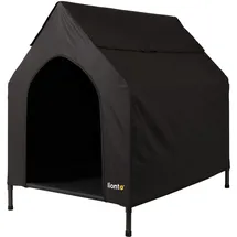 LIONTO Hundehöhle lionto 90 x 65 x 85 cm schwarz