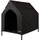 LIONTO Hundehöhle lionto 90 x 65 x 85 cm schwarz
