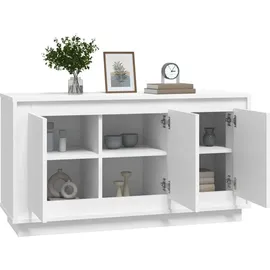 vidaXL Sideboard 102 x 55 x 35 cm Weiß