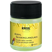 Kreul Acryl Seidenglanzlack 50 ml Transparent