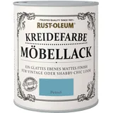 RUST-OLEUM Kreidefarbe Möbellack Petrol matt 0,75 l