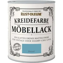 RUST-OLEUM Kreidefarbe Möbellack Petrol matt 0,75 l