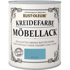 RUST-OLEUM Kreidefarbe Möbellack Petrol matt 0,75 l