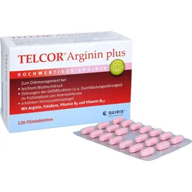 Quiris Healthcare GmbH & Co KG Telcor Arginin plus Filmtabletten 120 St.
