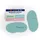 Magnetoplan Kommunikationskarte oval, 190 x 110 mm, 500 Stück, blau, oval 192 x 111 mm, 500 BL