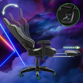 Svita GAMYX Gaming-Stuhl Grün Schwarz