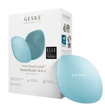 geske | SmartAppGuidedTM Facial Brush 4 in 1 | Gesichtsreinigungsbürste | Weiche Bürste aus Silikon | professionelle Gesichtsreinigung | Gesichtsreinigungsgerät | Hautreinigung