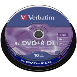 Verbatim DVD-Rohling DVD+R DL 8,5 GB