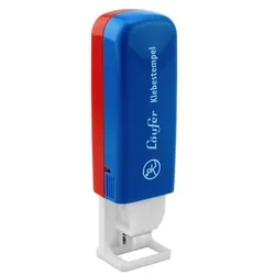 Klebespender Stempel transparent