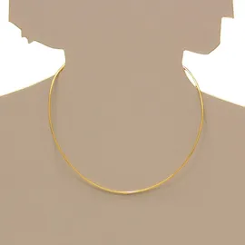 Ostsee-Schmuck Halsreif Omega 1,4 mm Gold