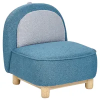 Kindersessel FABORG Stoff Blau