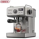 HiBREW H10A halbautomatische Espressomaschine silber