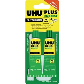UHU Zweikomponentenkleber PLUS ENDFEST 33 g 4 St.