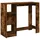 vidaXL Bartisch mit Regal Räuchereiche 124x46x103,5 cm Holzwerkstoff -