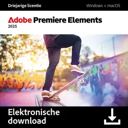 Adobe Premiere Elements 2025 - Digitale Lizenz