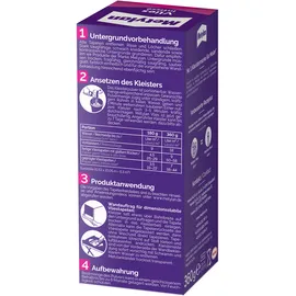 Metylan Vliestapetenkleister 17 cm 360 g Transparent/Weiß