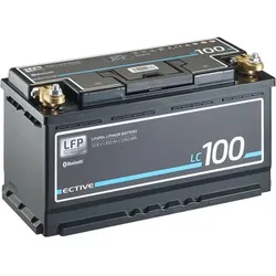 Ective -  LC 100 BT 12V LiFePO4  LiFePO4 Lithium Versorgungsbatterie 100 Ah