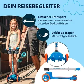 Hudora Flitzkids 2.0 blau