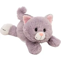 NICI Kuscheltier Katze grau 20 cm Plüschkatze