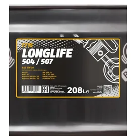 Mannol Longlife 504/507 5W-30 7715 208 l