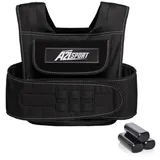 A2Z SPORT® Gewichtsweste 20kg oder 30kg - Komfort Verstellbare Gewichtsweste mit Gewichten Metall - Profi Trainingsweste Herren Damen Weighted Vest - Gewichts Weste für Krafttraining (20 KG)