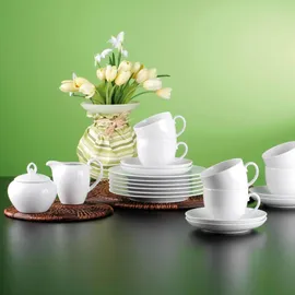 SELTMANN WEIDEN Rondo/Liane Kaffeeservice 18-tlg. weiß