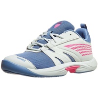 K-Swiss SPEEDTRAC Tennis Shoe, Blue Blush/Blue Blizzard/Carmine Rose, 37 EU