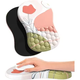 luxuskollektion Ergonomisches Mousepad mit Handauflage und Memory-Schaum