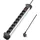 Sygonix Steckdosenleiste 8fach 1,40 m Schwarz/Silber 1 St.