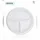 Blanc HYGIENIC Menüteller, Mehrwegbesteck, 22 cm x 2,6 cm, 800 Stk, weiß, robust, Premium Qualität,