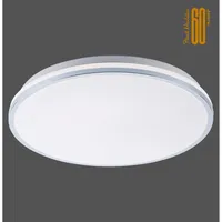 Just light. LED-Deckenleuchte Isabell Chrom Ø 49 cm