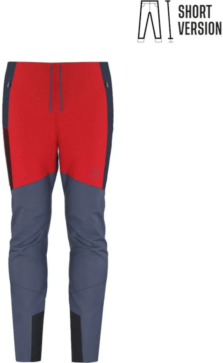 La Sportiva Aequilibrium Speed Pants Men Short mountain red/night sky (R24B46) S