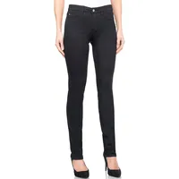Wonderjeans Slim-fit-Jeans "Classic", Damen, Gr. 38, Länge 30, schwarz