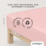 schlafgut Casual 140 x 200 - 160 x 200 cm purple light