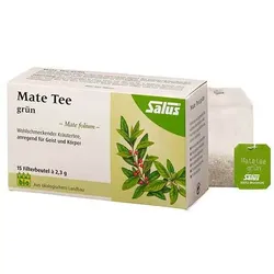 Mate Tee grün Kräutertee Mate folium bio Salus