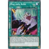 LDS2-DE115 - Mal der Rose - Common - DE - im Set mit Ultrapro Toploader - Yugioh