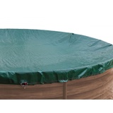 GRASEKAMP Abdeckplane für Pool oval 525x320cm Planenmaß 600x400cm Sommer Winter