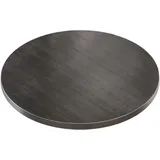 GGM Möbel BRASIL | Gastro Tischplatte | Ø 50 cm | Wenge | Rund | Gastro Tischplatte