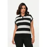 Ulla Popken Pullover, schwarz | Gr.: 46-48