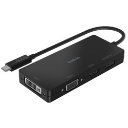 Belkin AVC003BTBK Schnittstellen-Hub USB 3.2 Gen 1 (3.1 Gen 1) Type-C Schwarz