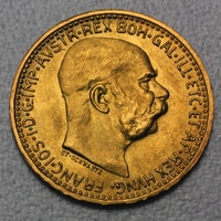 Münze Österreich 10 Kronen Goldmünze Österreich