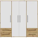 Forte MOKKARIS OTTOs Choice, TOPSELLER! 3 oder 4 Türen, zeitloses Design« B/H/T ca. 145x200x59cm oder 206x200x59cm, braun