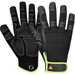 Hase Montagehandschuhe Technik, 5 Finger Größe 8, Velcro