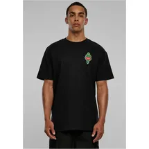 Mister Tee Santa Monica Oversize Kurzarm-T-Shirt Black XS