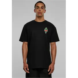 Mister Tee Santa Monica Oversize Kurzarm-T-Shirt Black XS