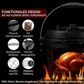 gusskönig Dutch Oven 9 L Gusseisen